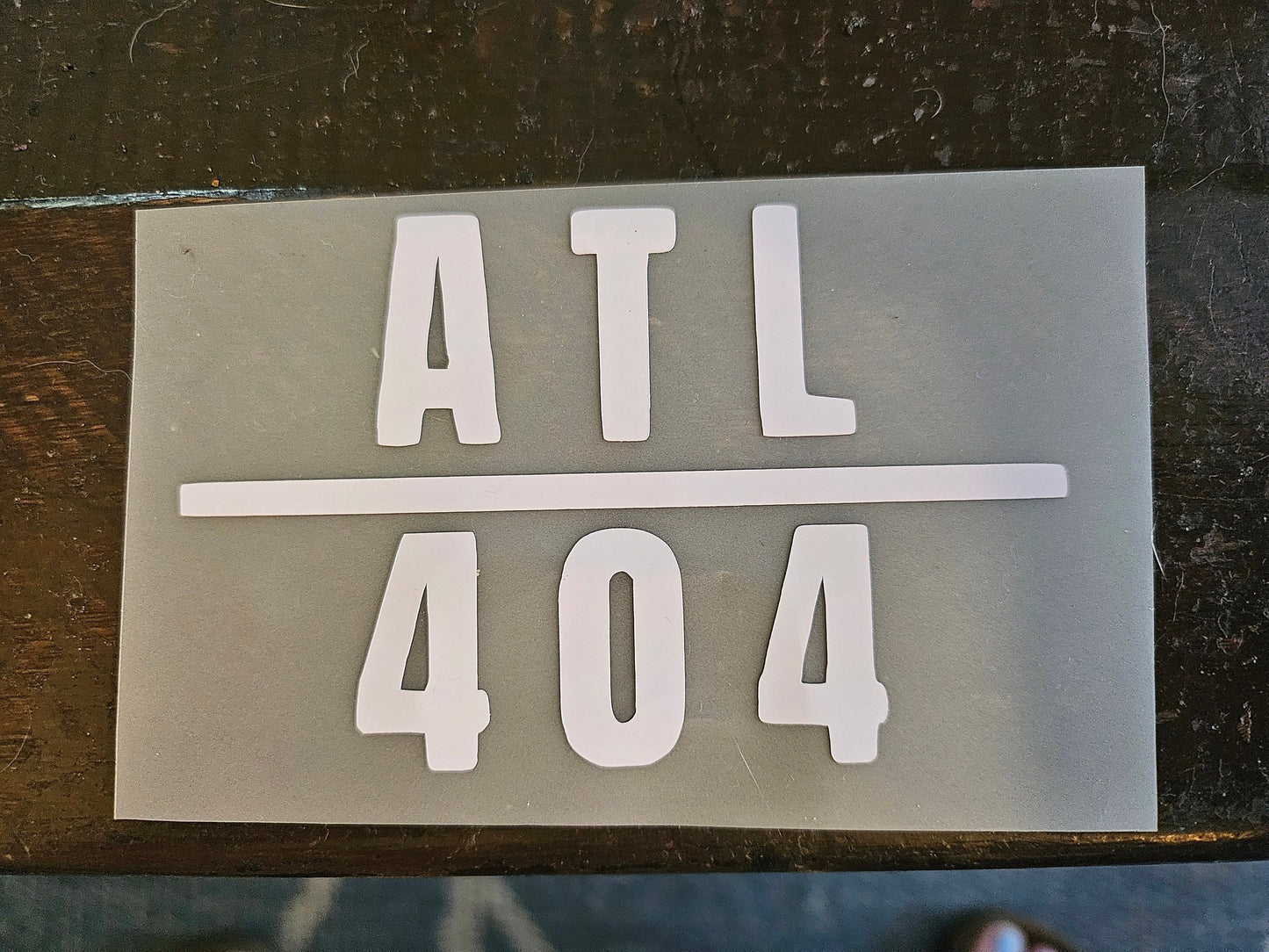 Atlanta ATL/404 vinyl decal sticker